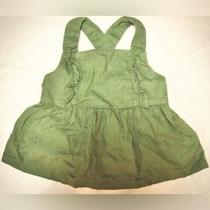 Cross-cross baby dress